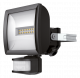 Светодиодный прожектор с датчиком движения Theben theLeda EC10 BK (чёрный)