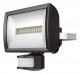 Светодиодный прожектор с датчиком движения Theben theLeda EC20 BK (чёрный)